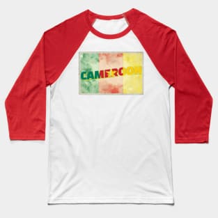 Cameroon Vintage style retro souvenir Baseball T-Shirt